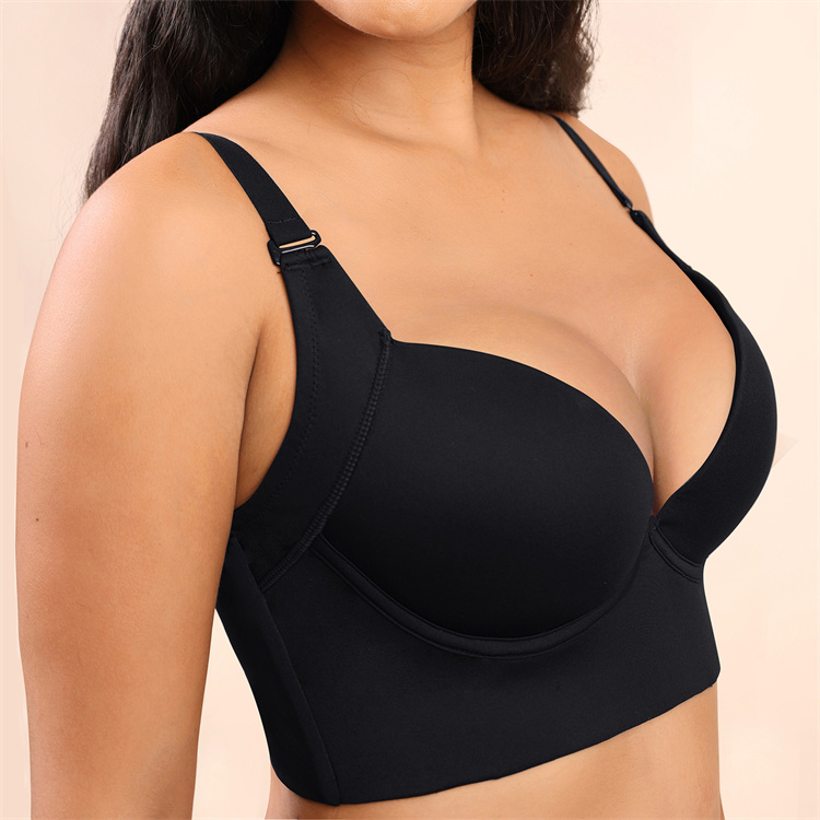 Sutiã Modeladora Diva Glamourosa - Black, 38B/C